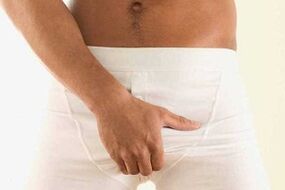 Itching in the groin as a side effect of the increasing soda